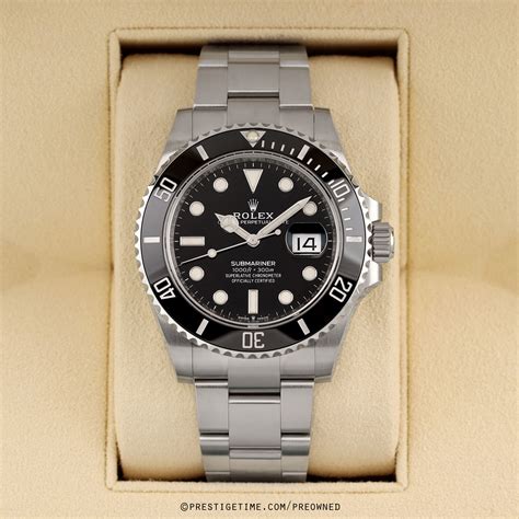 pre owned Rolex Submariner date